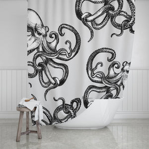 Octopus Fancy Shower Curtain