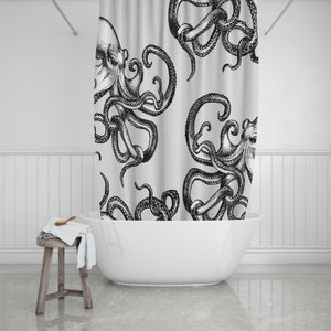 Octopus Fancy Shower Curtain