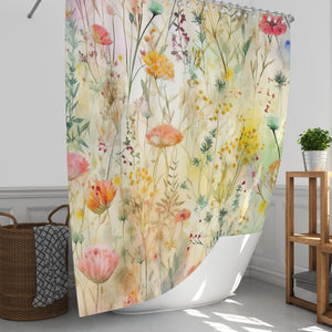 Floral Meadow Shower Curtain