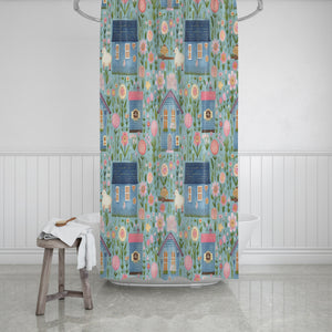Misteala Cottage Core Shower Curtain With Options