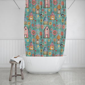 Country Cottage 868 Shower Curtain With Options
