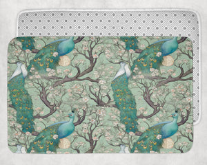 Peacock Tree Shower Curtain With Options