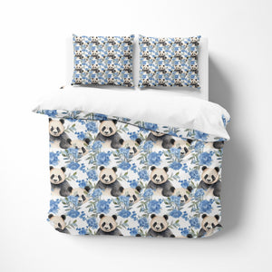 Kerascape Floral Panda Bedding Set
