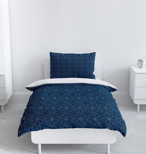 Canderalleim Blue Floral Bedding Set