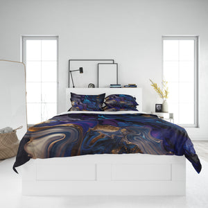 Stormy Marble Comforter or Duvet Cover