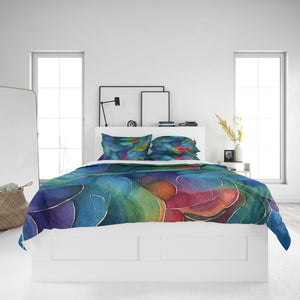 Heavenly Swirls Comforter or Duvet Cover