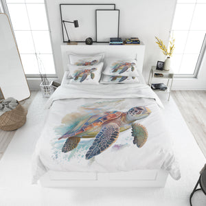 Sea Turtle Comforter or Duvet Cover
