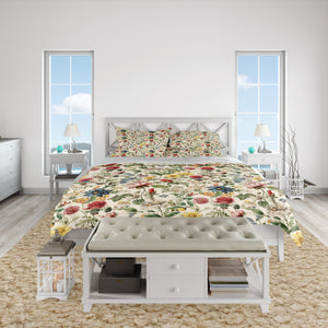 Chintz Floral Bedding Set