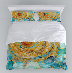 Yenngilea Boho Abstract Comforter or Duvet Cover Set