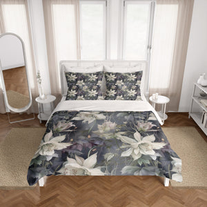 Romantic Orchard Floral Comforter or Duvet Cover Set