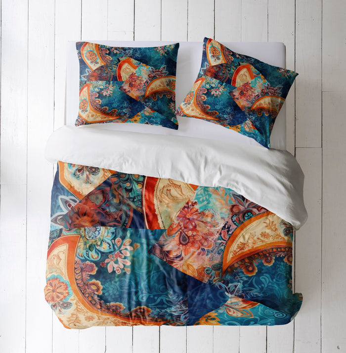Boho Abstract Comforter or Duvet Cover Set