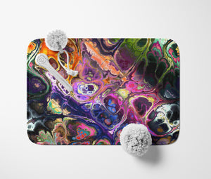 Ferandida Colorful Abstract Bath Mat