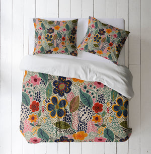 Whinxton Queen Floral  Duvet Cover Set Special Offer