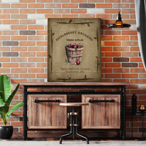 Apple Orchard Rustic Country Wall Art