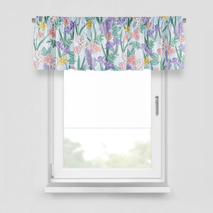 Blooming Floral Window Curtains