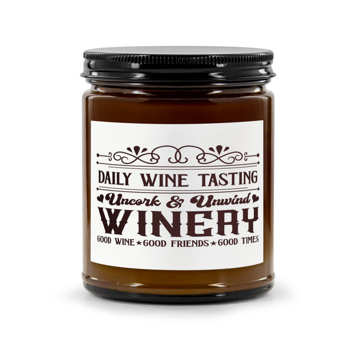 Winery Soy Candle