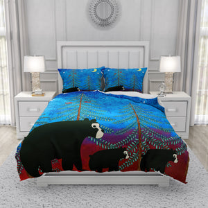 Lodge Chic Bear Bedding , Comforter Set , Duvet Cover