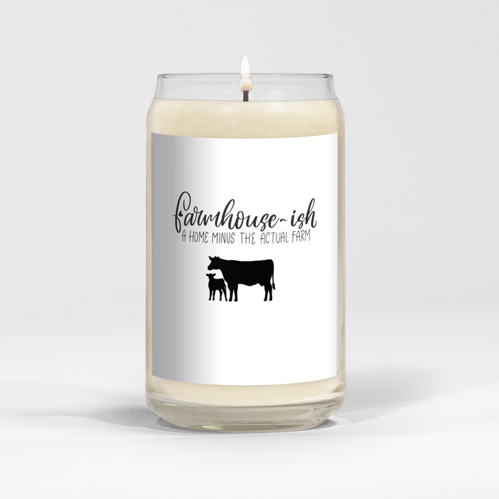 Farmhouse-ish Soy Candle