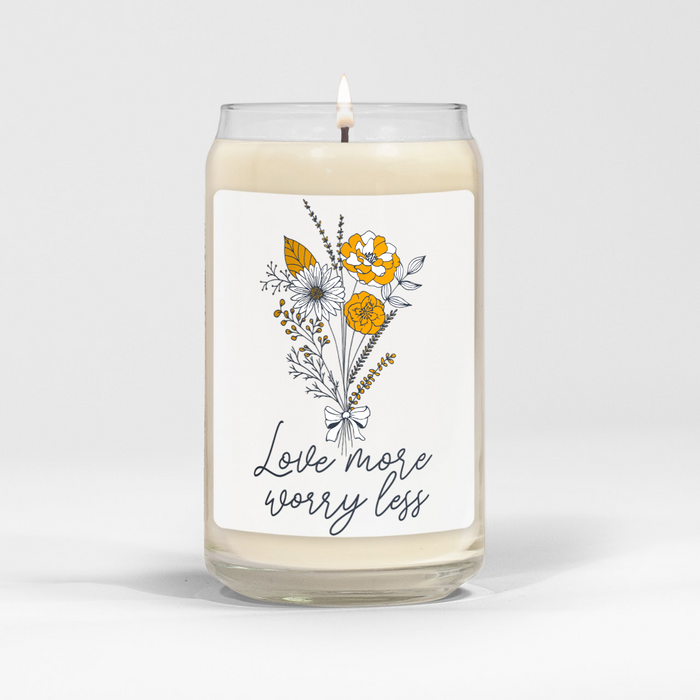 Inspirational Candle Love More Three Scents