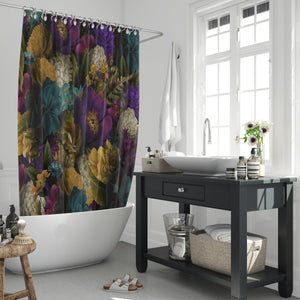 Romantic Floral Shower Curtain
