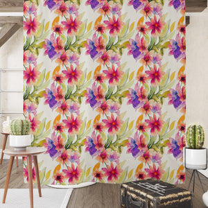 Spring Wildflowers Shower Curtain
