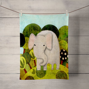Elephant Shower Curtain Optional Set