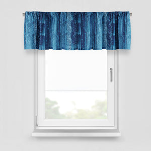 Blue Gypsy Boho Window Curtains