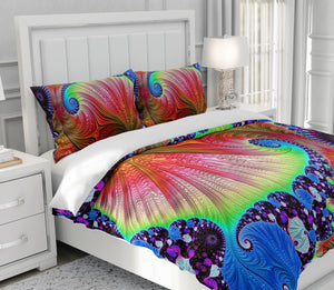 Color Wave Bedding Set