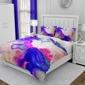Marbled Swirls Comforter or Duvet Cover