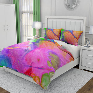 Tropical Swirled Comforter or Duvet Cover