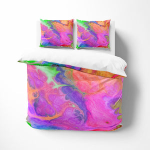 Tropical Swirled Comforter or Duvet Cover
