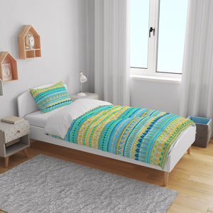 Sunny Southwest Bedding Set, Reversible Comforter, Or Duvet Cover