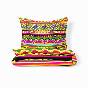 Colorful Tribal Pattern Bedding Set