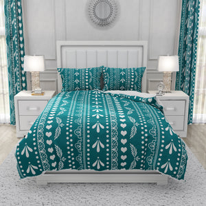 Pioneer Lace Teal Bedding