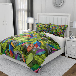 Fishing Lures Lodge Style Bedding
