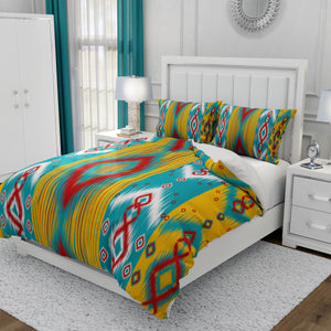Southwest Turquoise Bedding Set