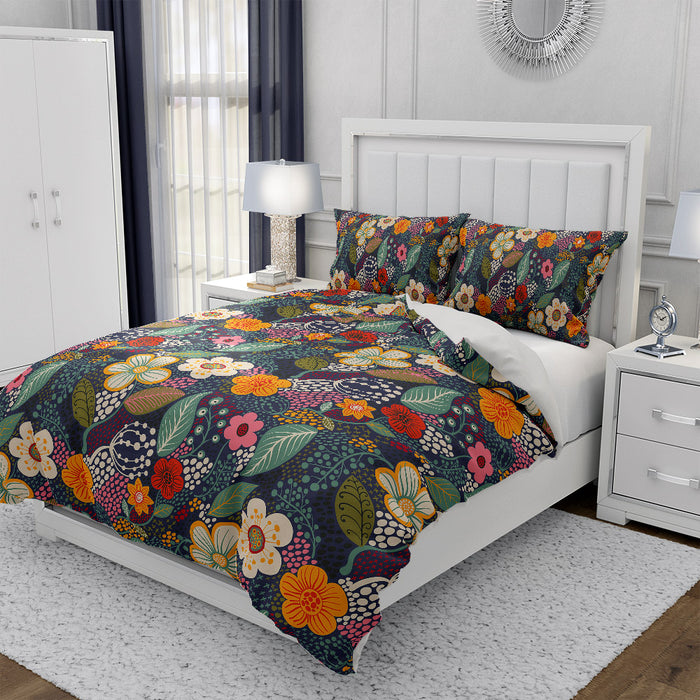 Geraleen Modern Floral Bedding