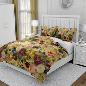 Romaluve Vintage Floral Bedding