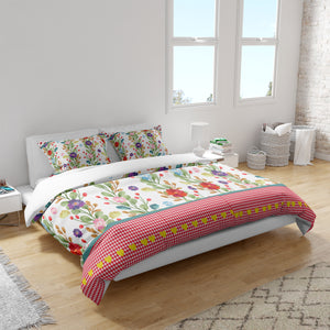 Cozy Cabin Floral Comforter OR Duvet Cover Set
