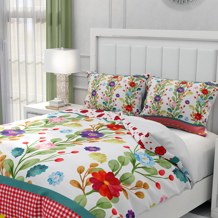 Cozy Cabin Floral Comforter OR Duvet Cover Set