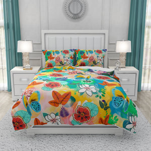 Hope 22 Floral Comforter OR Duvet Cover Set