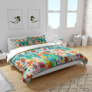 Hope 22 Floral Comforter OR Duvet Cover Set