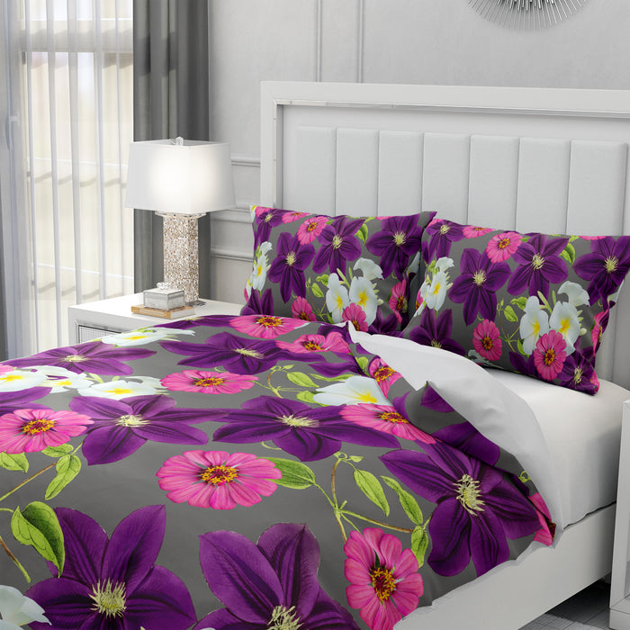 Wildflower Whimsy Floral Comforter OR Duvet Cover Set