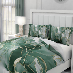 Swirling Sage Comforter OR Duvet Cover Set