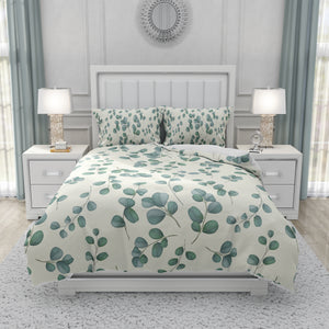 Soft Vines Botanical Comforter OR Duvet Cover Set