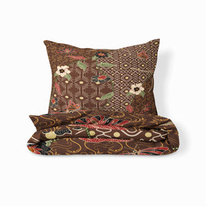 Brown Boho Pattern Bedding Comforter or Duvet Cover