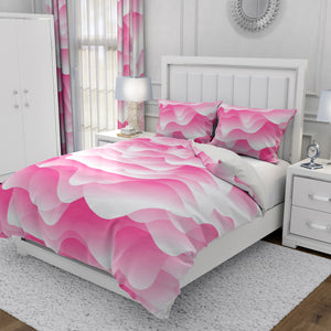 Pink Waves Comforter OR Duvet Cover Set