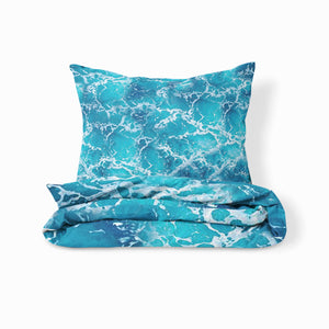 Ocean Waters Bedding Set Comforter or Duvet Cover, Twin, Full, Queen, King,