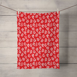 Meadow Roses Red Shower Curtain Options Bathroom Decor
