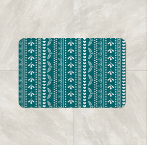 Frontier Lace Teal  Shower Curtain Options Bathroom Decor